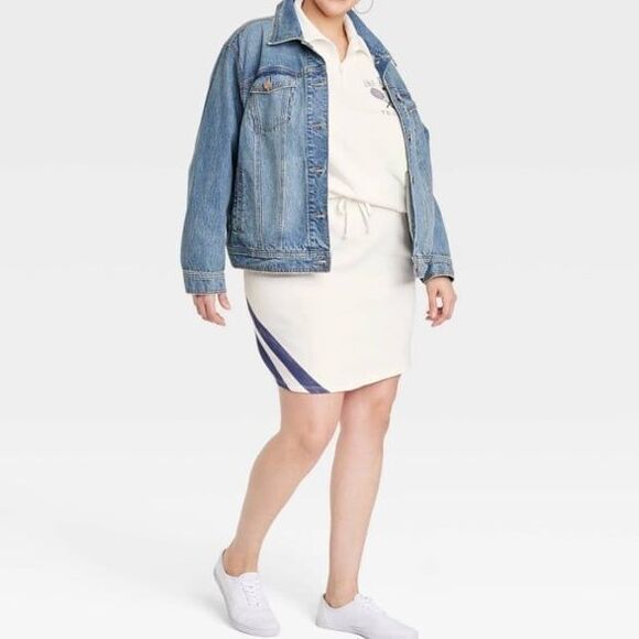 Grayson threads Tennis skirt white mini graffic sweatshirt material Size XXL - Picture 1 of 11